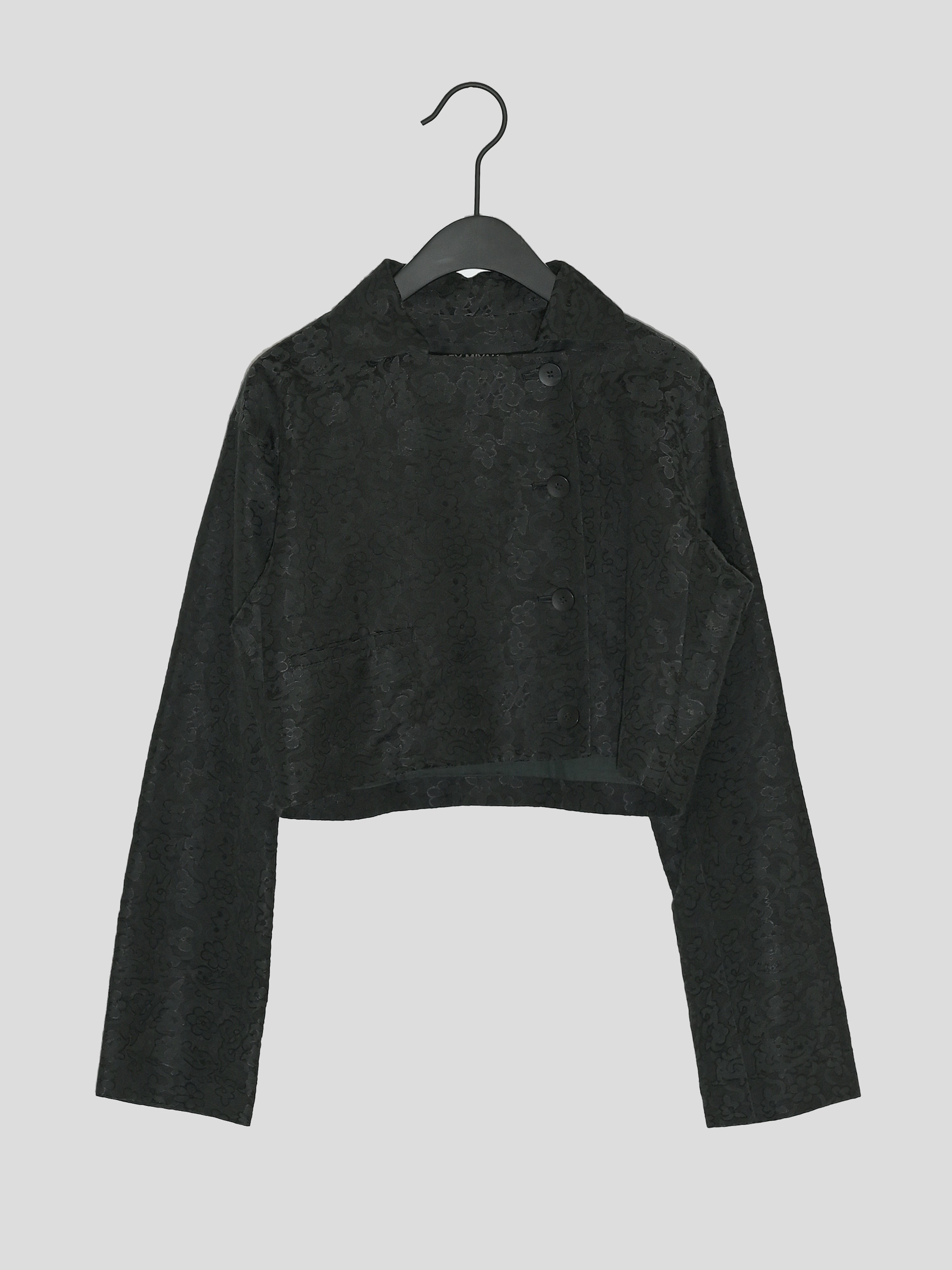 SS01 Cropped Jacquard Jacket