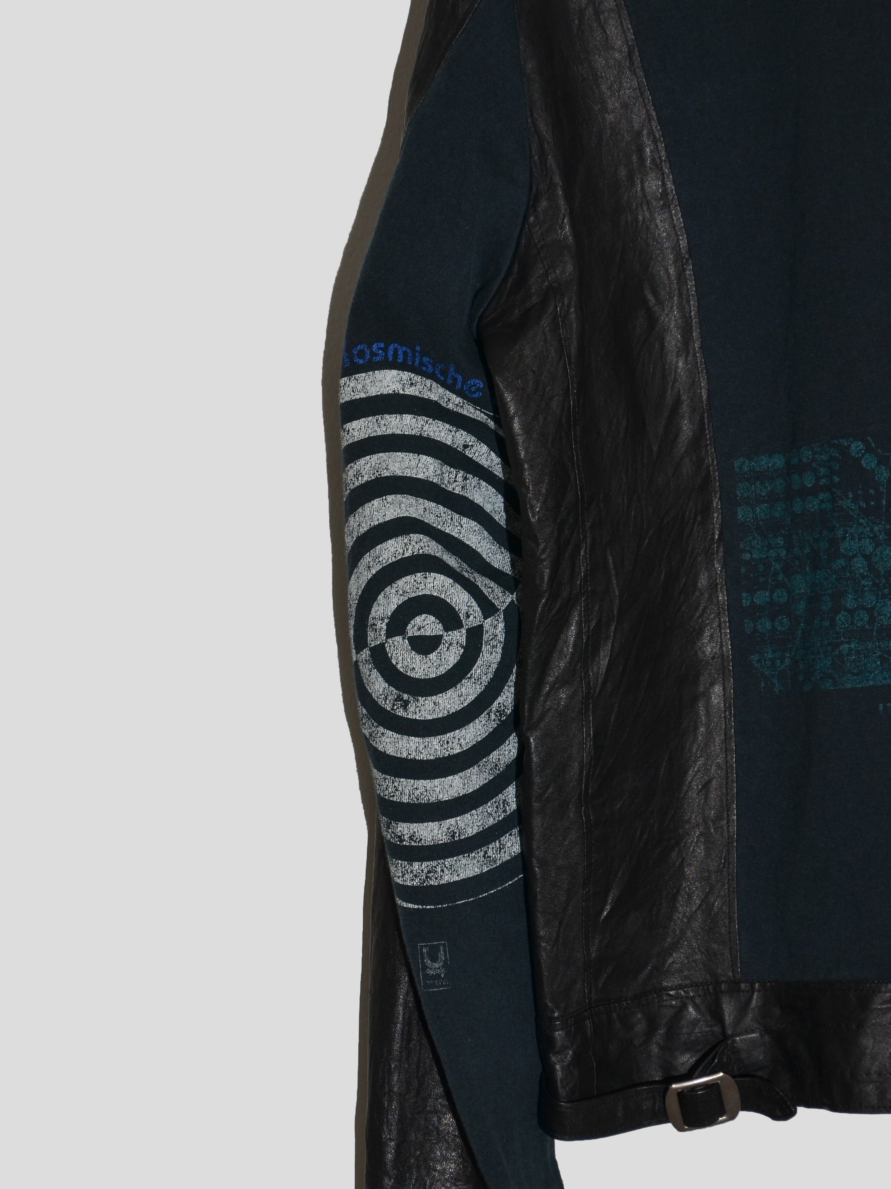 SS06 "T" Reconstructed Rider Leather Jacket