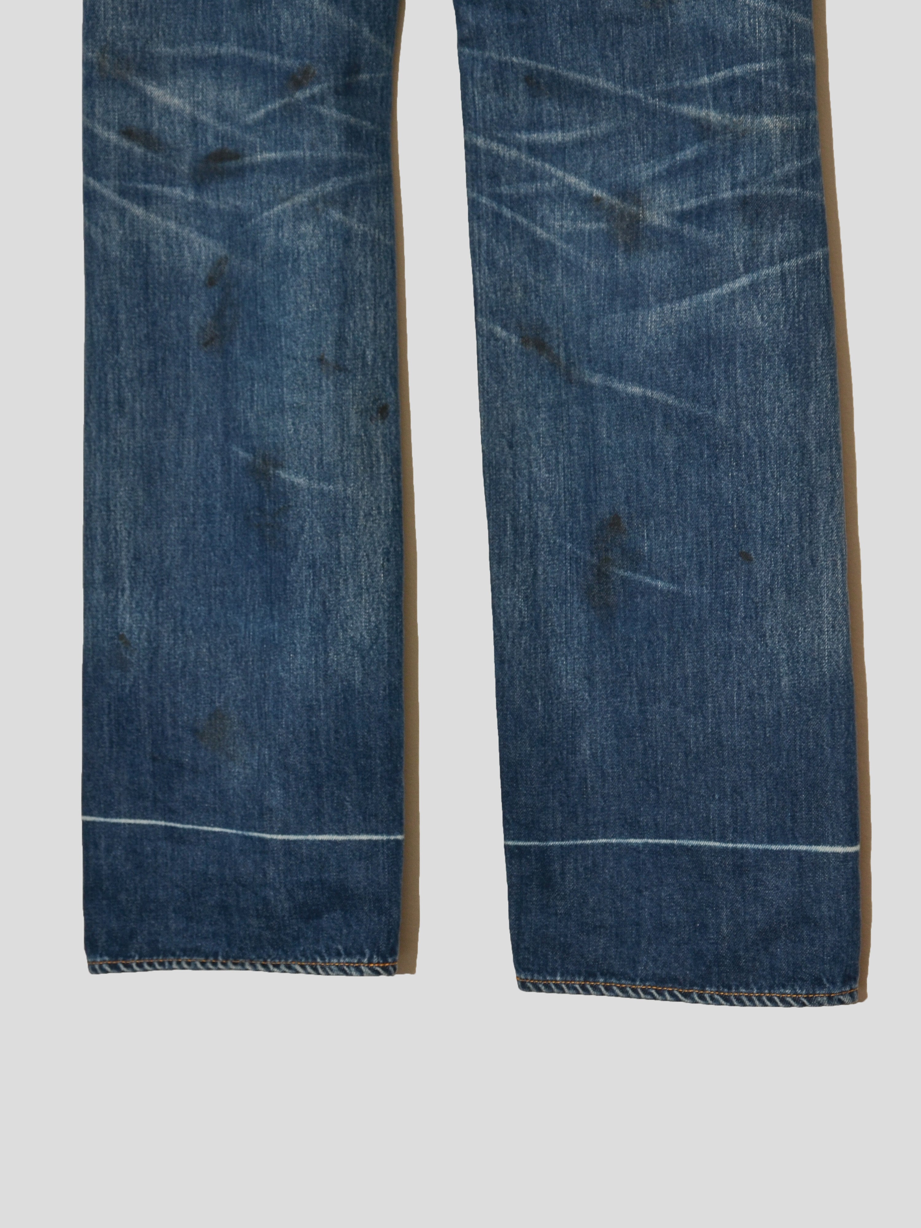 Spotted Horse Craft SS11 Denim Jeans with Suspenders