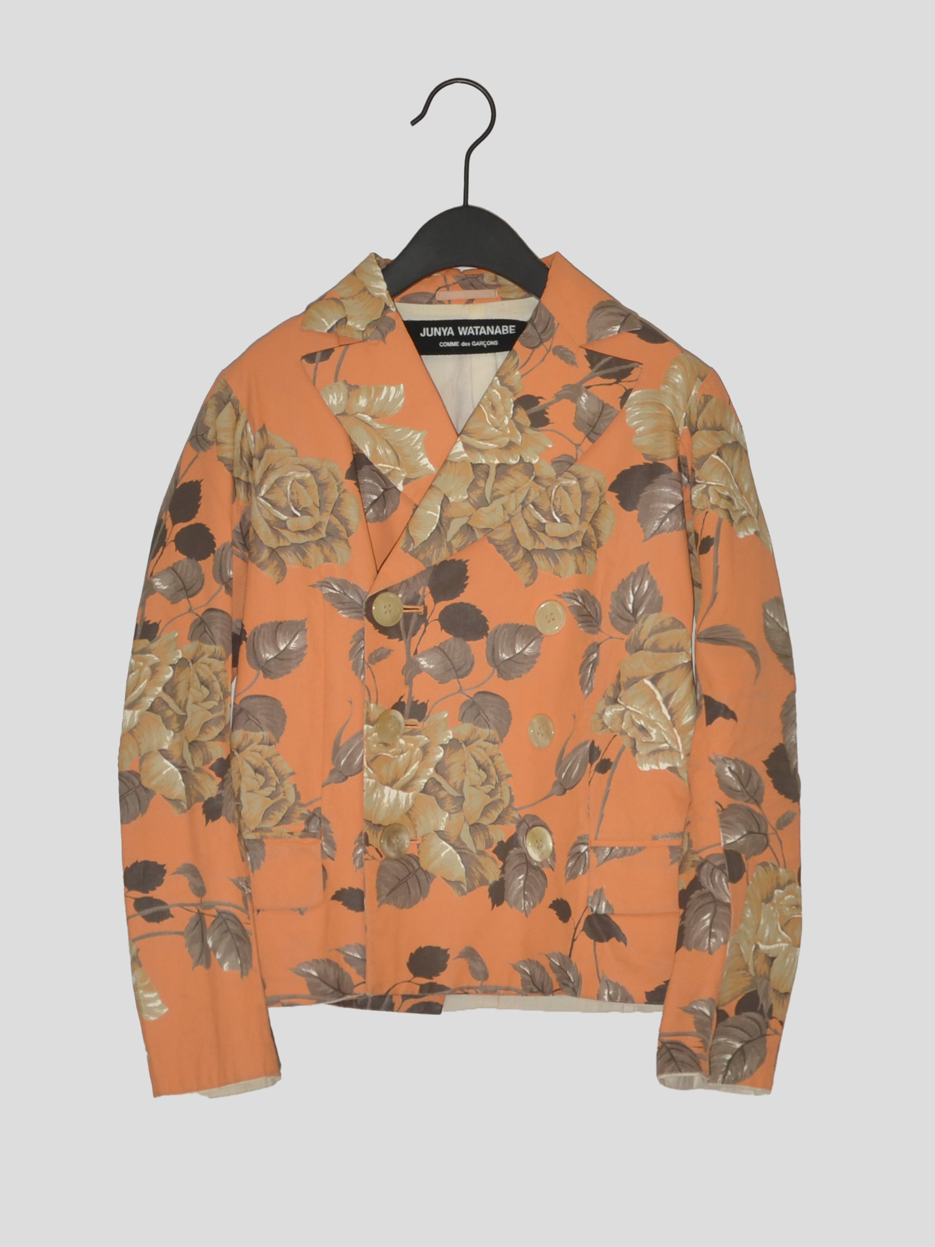 AW96 Floral Canvas Jacket