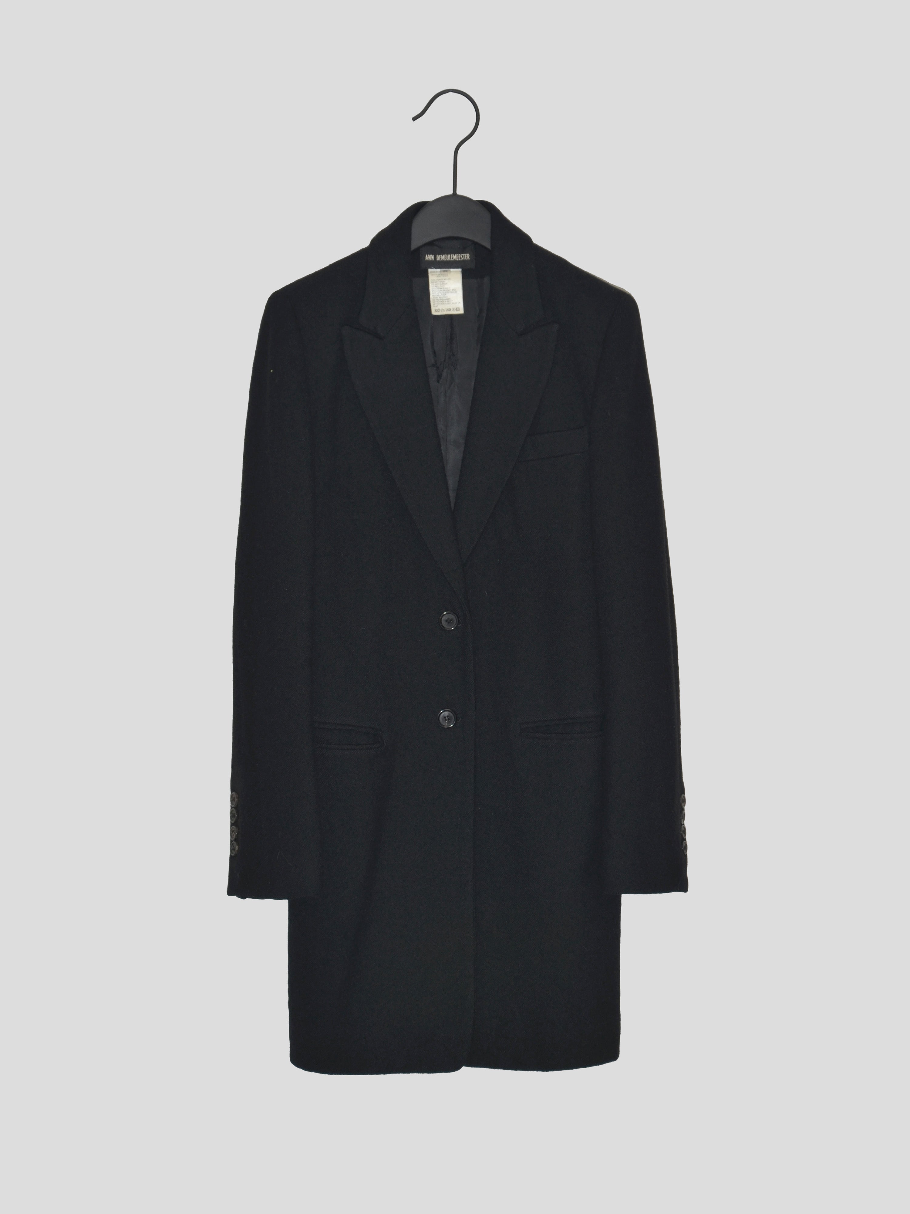 2000s Tailored Wool Coat