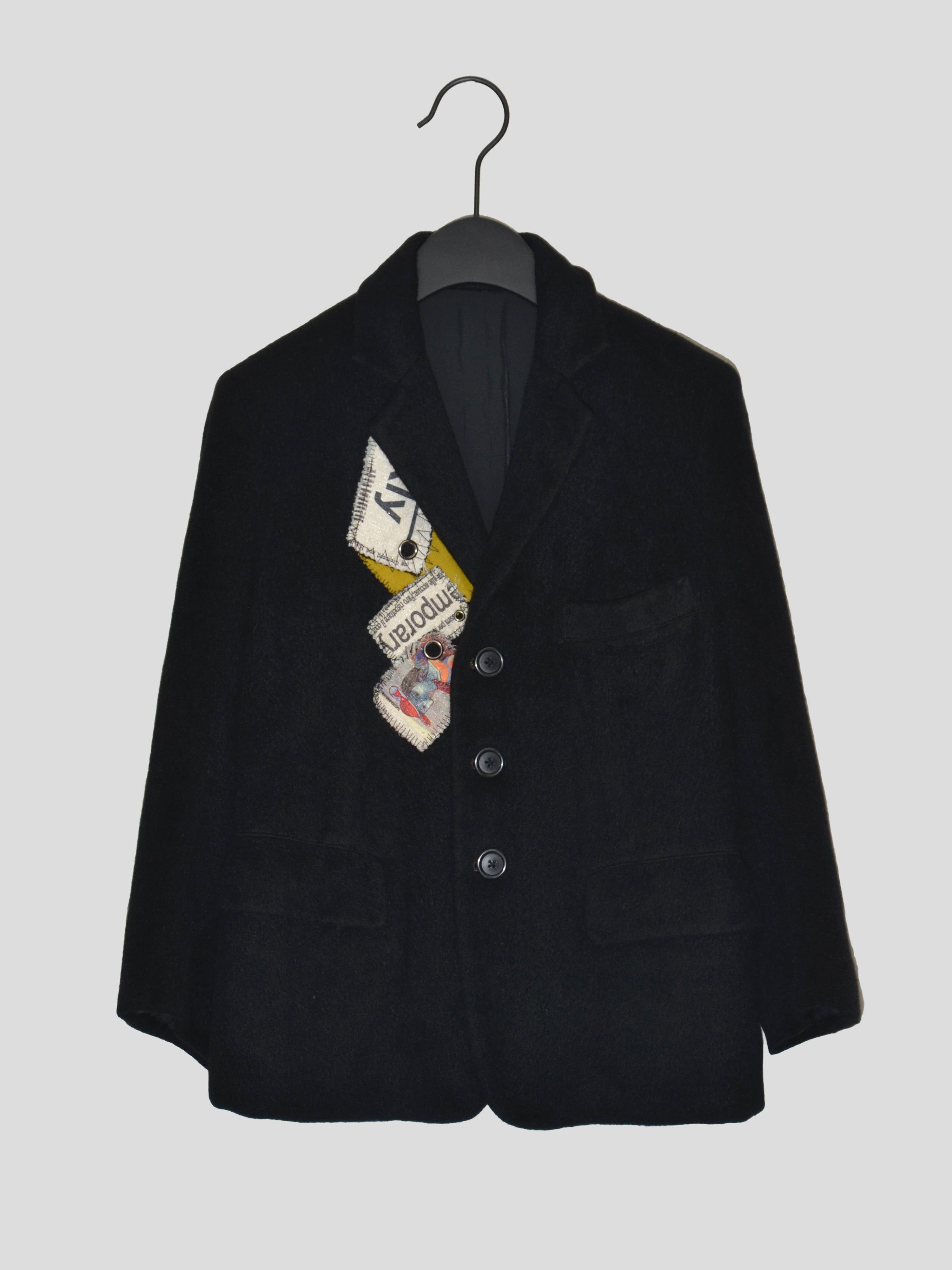 AW95 Patchwork Wool Blazer