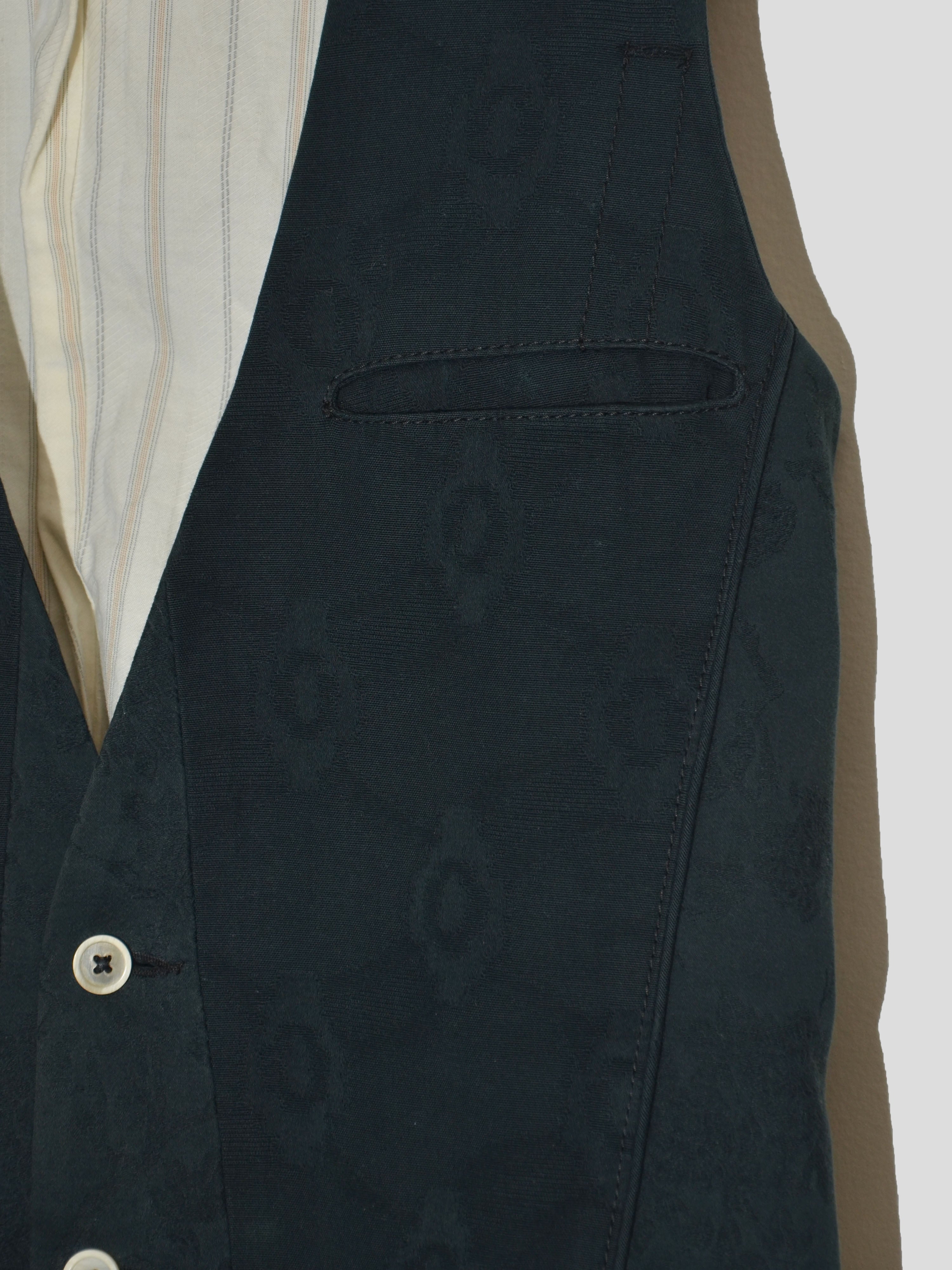 2010s Jacquard Waistcoat